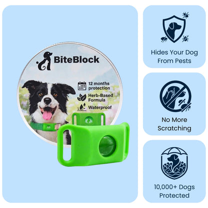 BiteBlock™ | 12-Month Protection Against Fleas, Ticks & Parasites